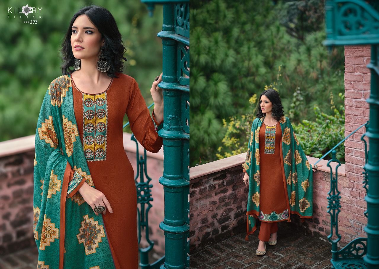 Kilory Hayat Jam Cotton Dress Material Catalog
